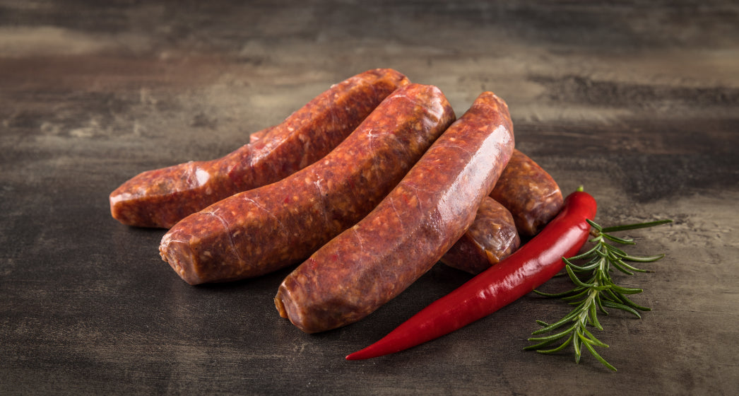 Büffel Chili Bratwurst