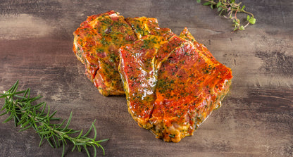 Rib Eye Steak mariniert