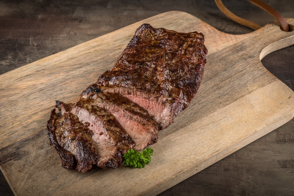 Wagyu Flat Iron Nahaufnahme – zartes Schultersteak