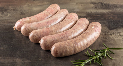 Frische grobe Bratwurst