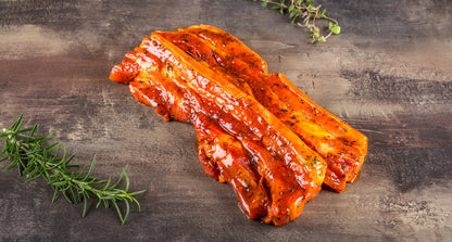 Marinierter Grillbauch