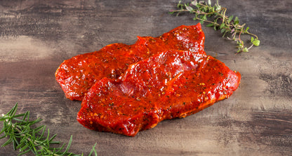 Rinderhüftsteak mariniert