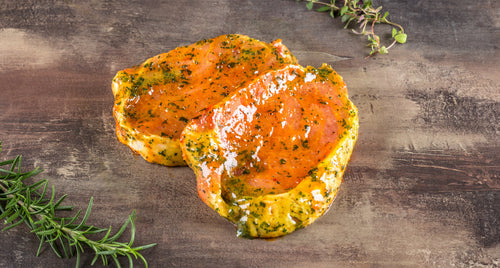 Kräutersteak (Schweinerücken)