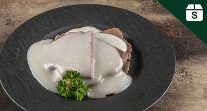 Rindfleisch in Meerrettich Sauce